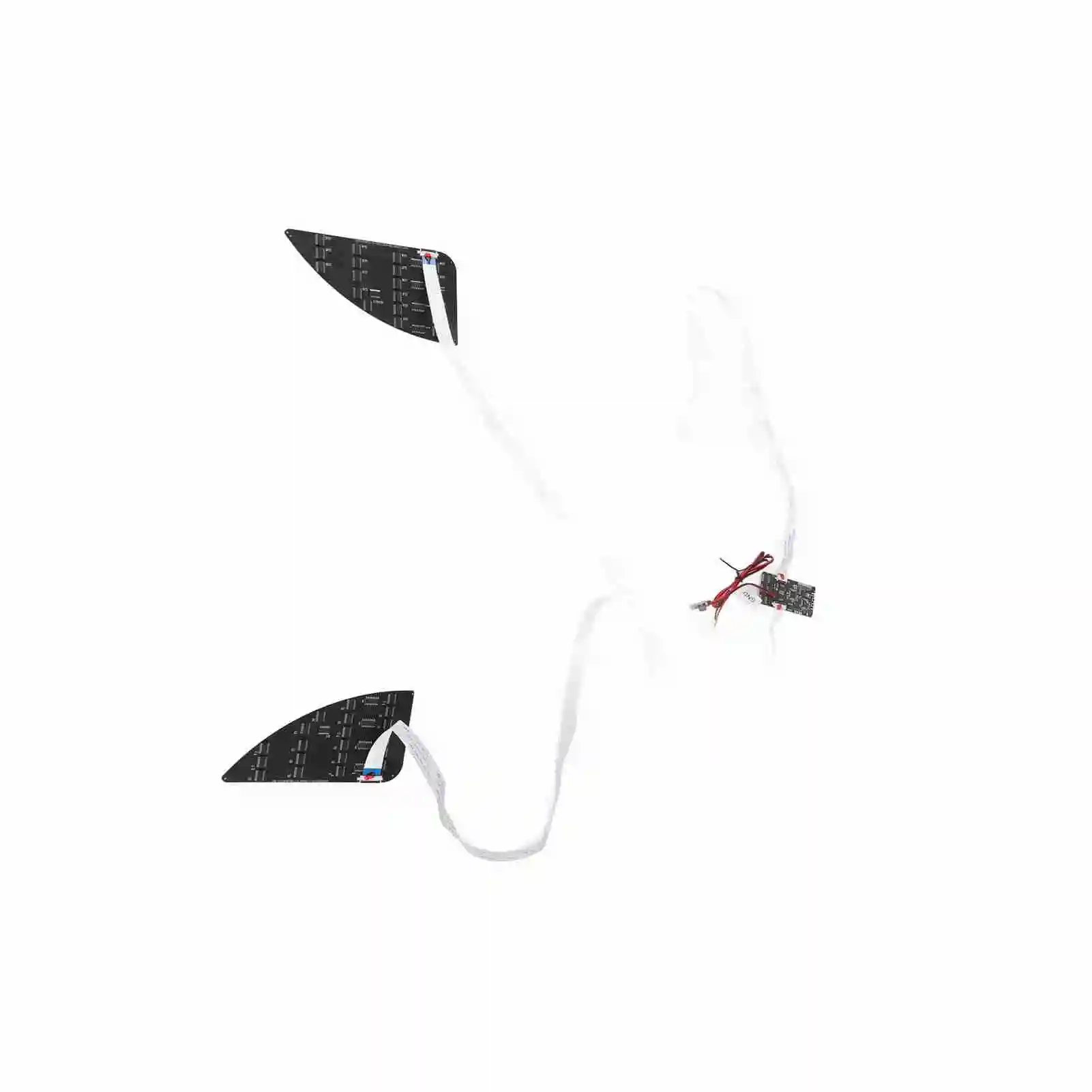 プログラマブルLEDアイ モバイルアプリ制御 テキストGIF画像編集 DC12V BT通信 LEDディスプレイサイン 車/バイク用