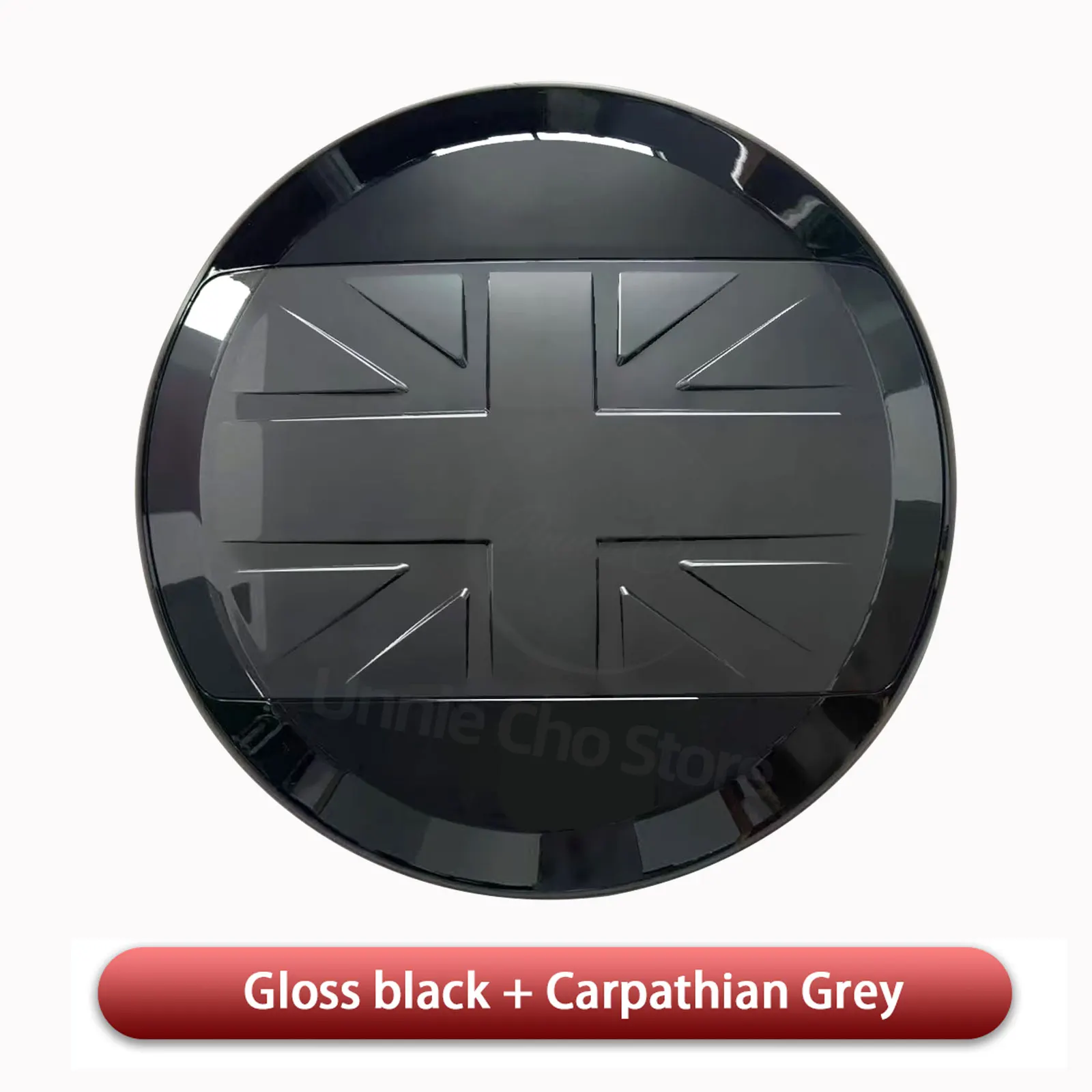 Housse De Roue De Secours Premium Drapeau Américain & Union Jack - Protection Robuste 14 Pouces Pour Voiture, Remorque & SUV