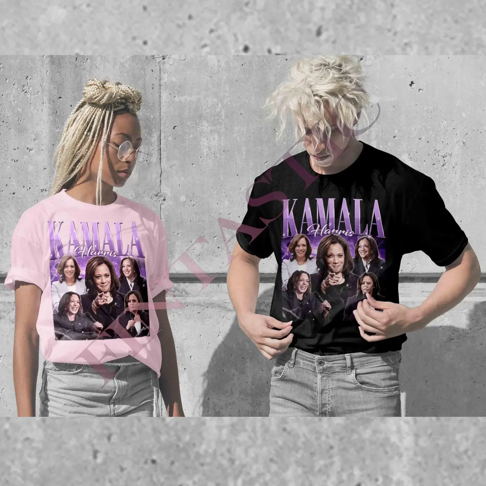 T-shirt KAMALA HARRIS Sénateur Procureur Vice-président SweaT vintage lavé unisexe pour un usage quotidien décontracté et respirant