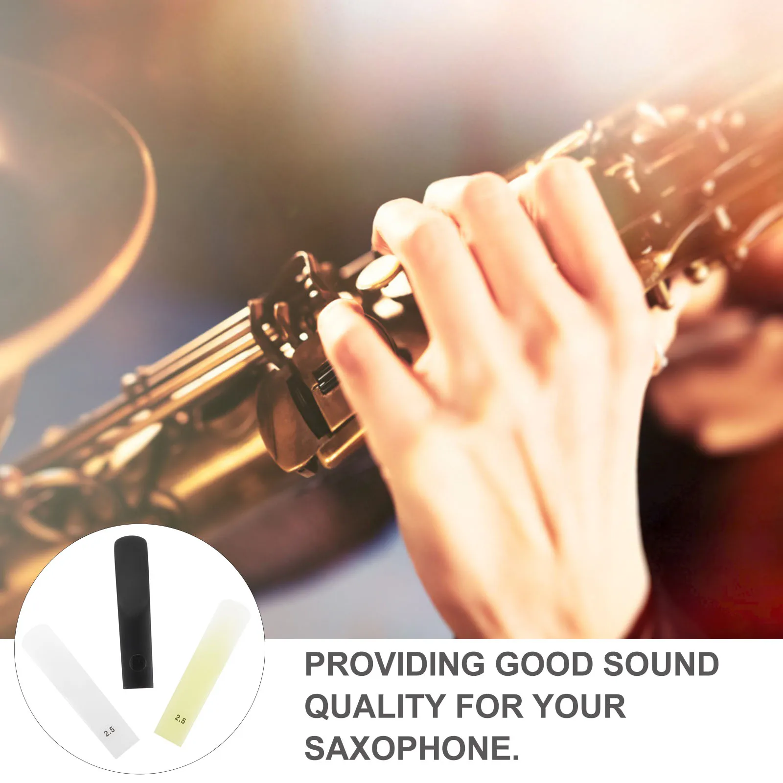 

3 Pcs Sax Accessories Saxophone Practical Replacement Instrument Resin