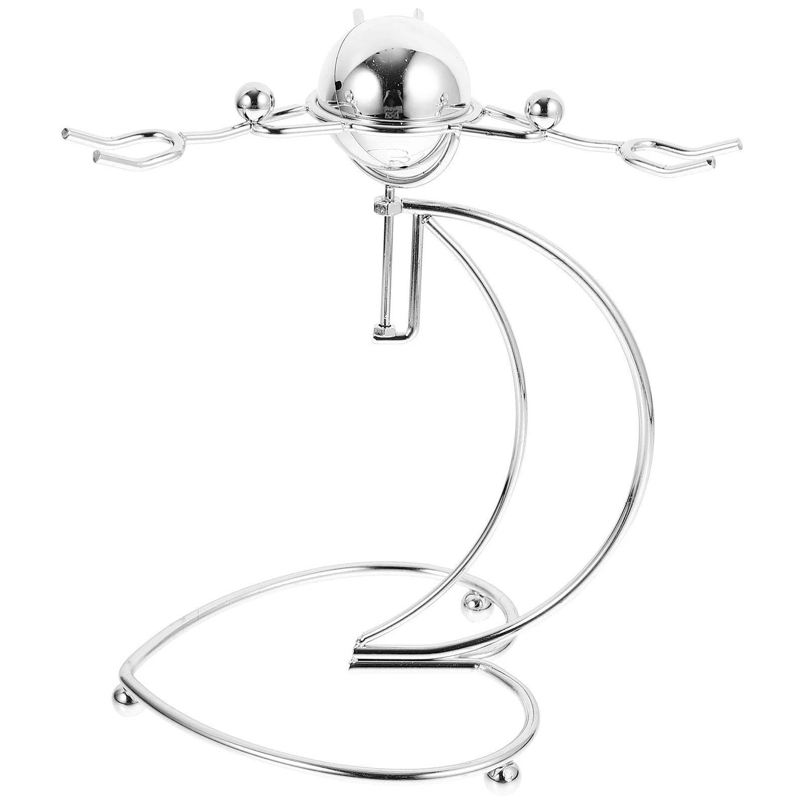 

Creative Iron Men Physics Balancing Decor Metal Art Handicraft Desktop Ornaments Home Office Shelf Decor Desk Toy