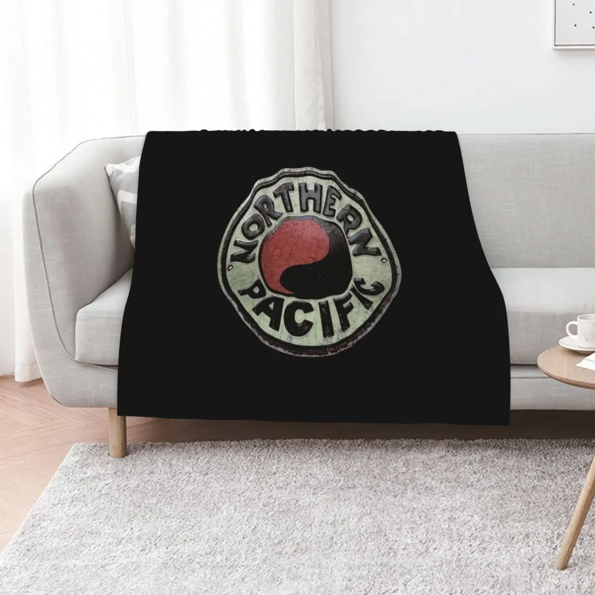 Northern Pacific Railroad USA Throw Blanket cosplay anime Sofas Decorative Beds Beach Beautifuls Blankets