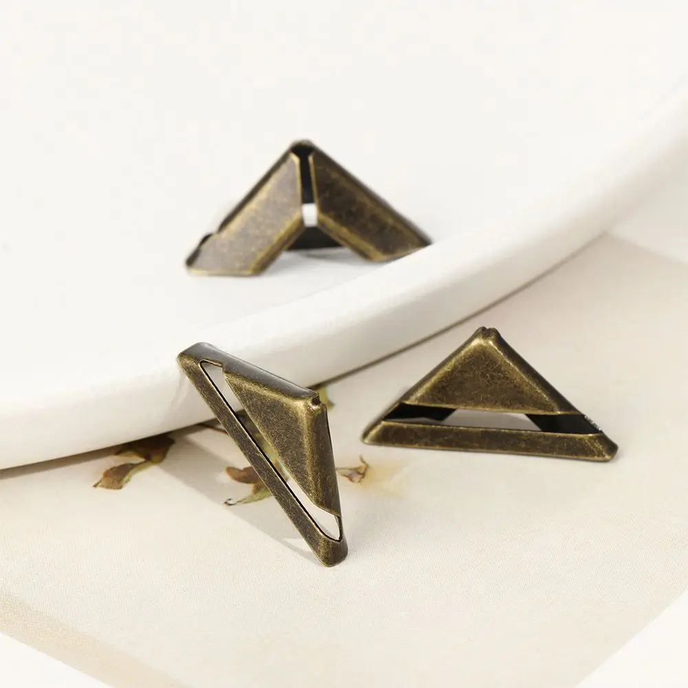 레트로 장식 커버 책 코너 보호대 금속 코너, 사진 앨범 스크랩북 액세서리, 4 개