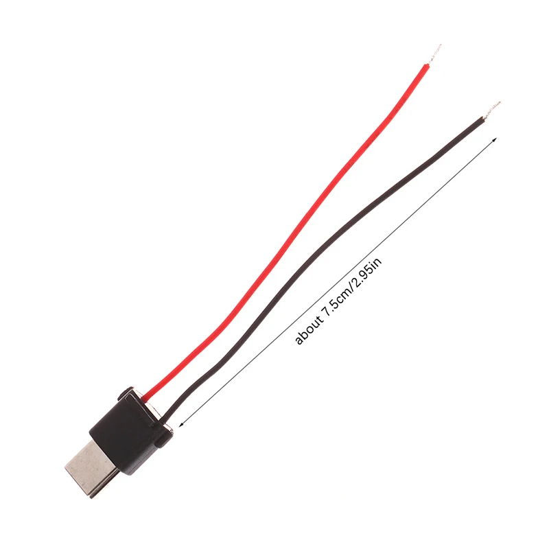 (.) USB Type-C Waterproof Connector Welding Wire Female Socket Type-C Port Charging Interface Socket With Welding Wire