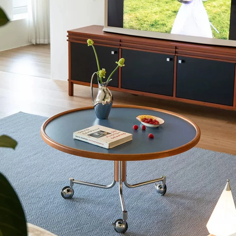 

Modern Unique Coffee Table Cute Aesthetic Minimalist Transparent Glass Clear Side Table Designer Simple Meubles Home Furniture