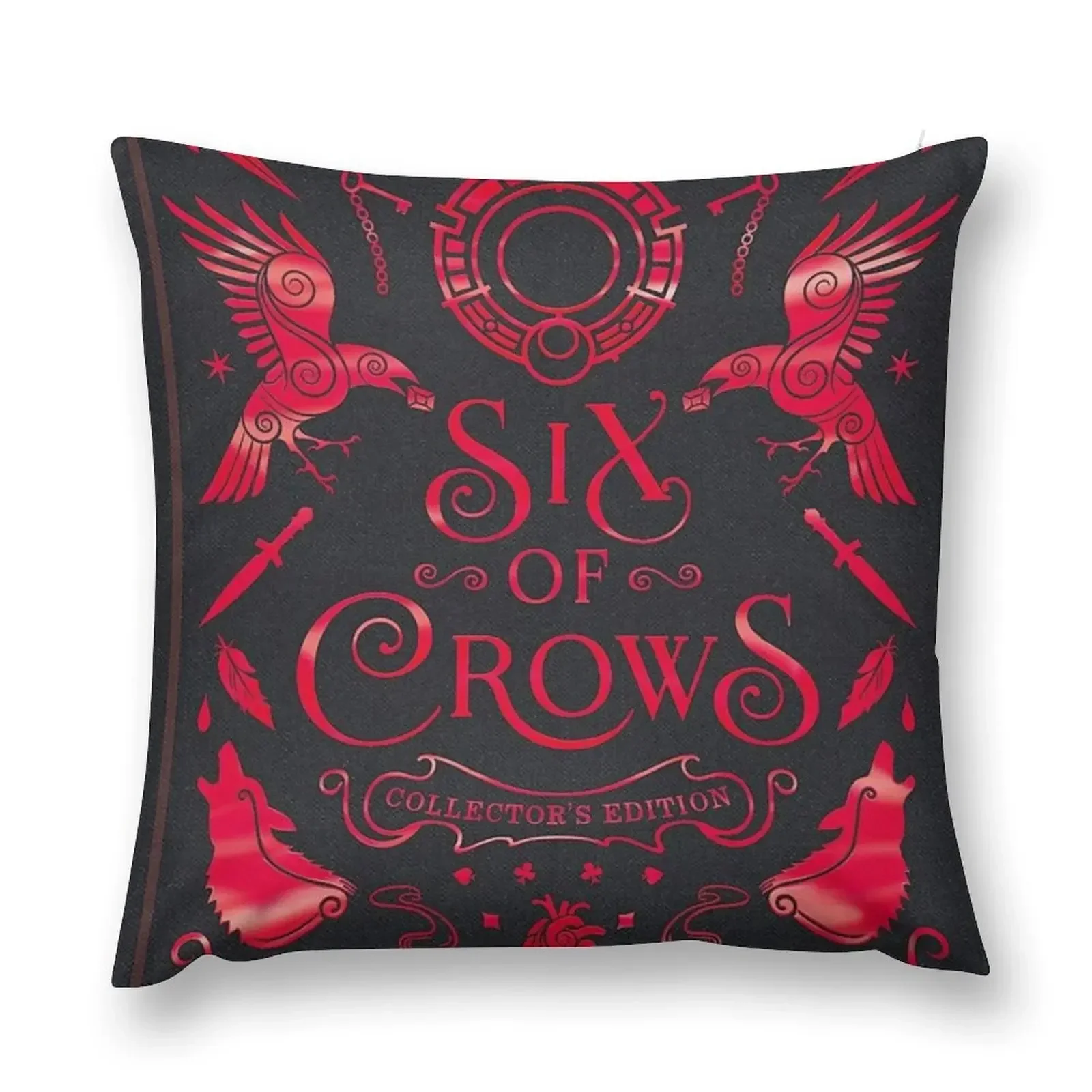 

Six of Crows Collector's Edition Throw Pillow Anime Cushions Cover christmas decorations for home 2025 pillow