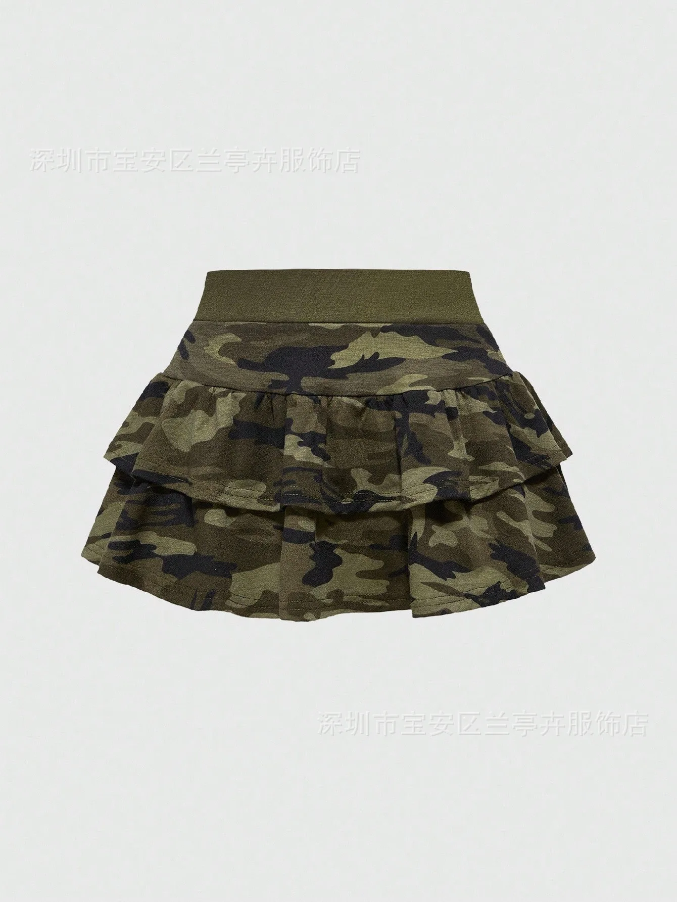 

Summer Y2K Japanese and Korean sweet style niche spicy girl versatile mini skirt sexy fashion striped camouflage skirt