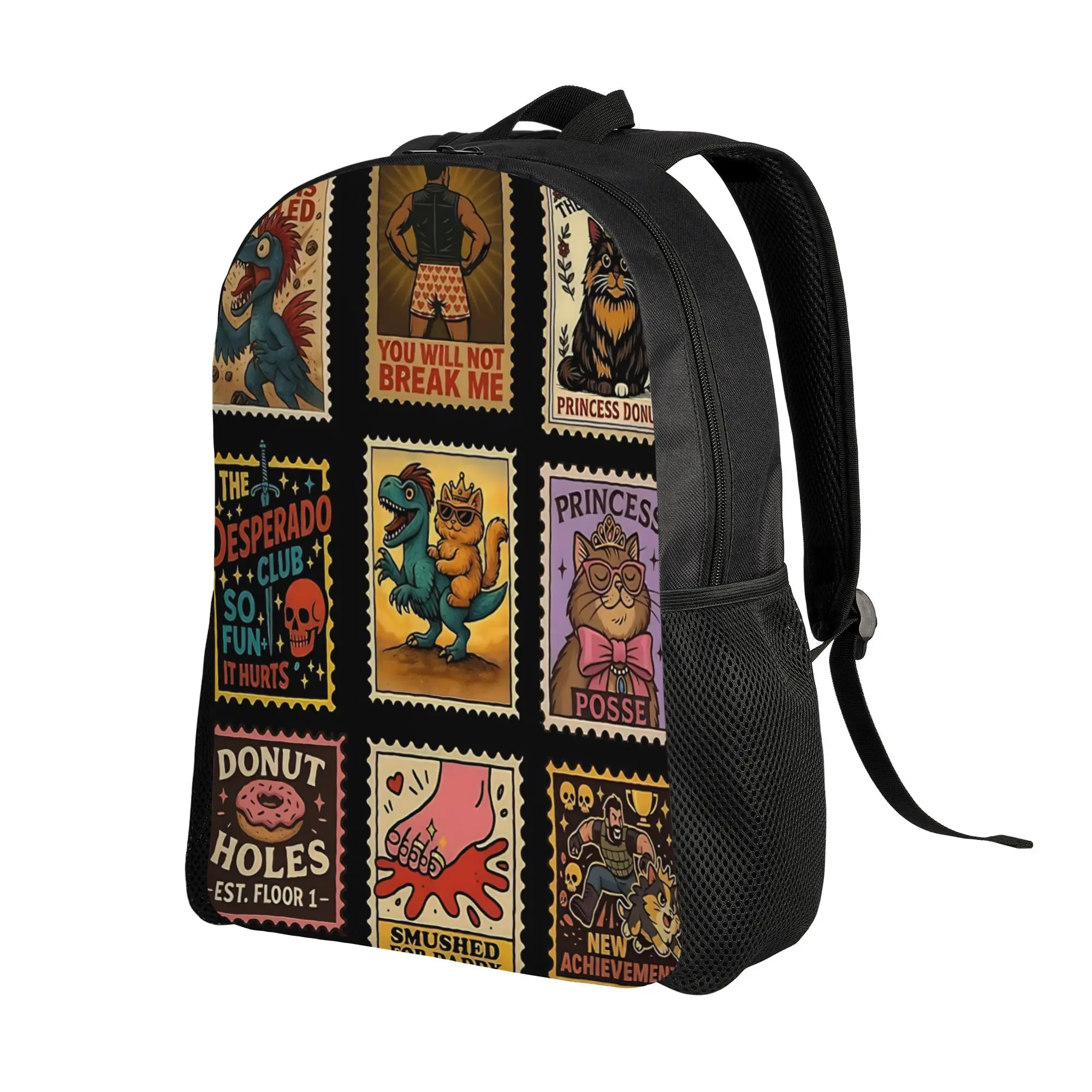 Dungeon Crawler Carl  Backpack  Trekking Backpacks Women Men High Quality Print School Bags Cool Rucksack