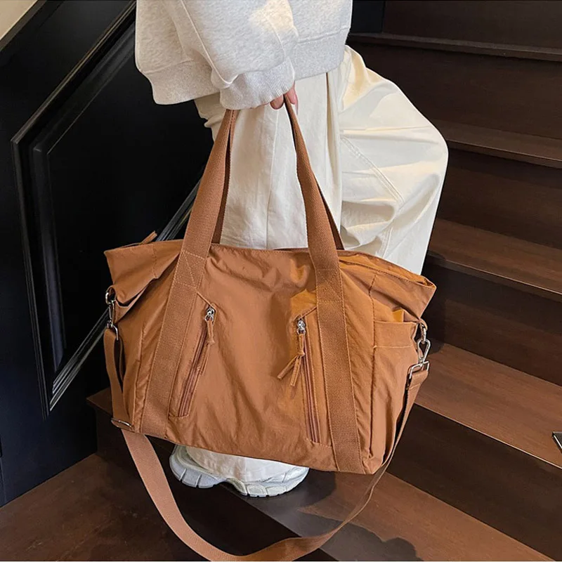 

Stylish Travel Bag College Carry On Crossbody Bags Outdoor Sports Fitness Handbag Women's Hiking Camping Swimming Commuting Tote
