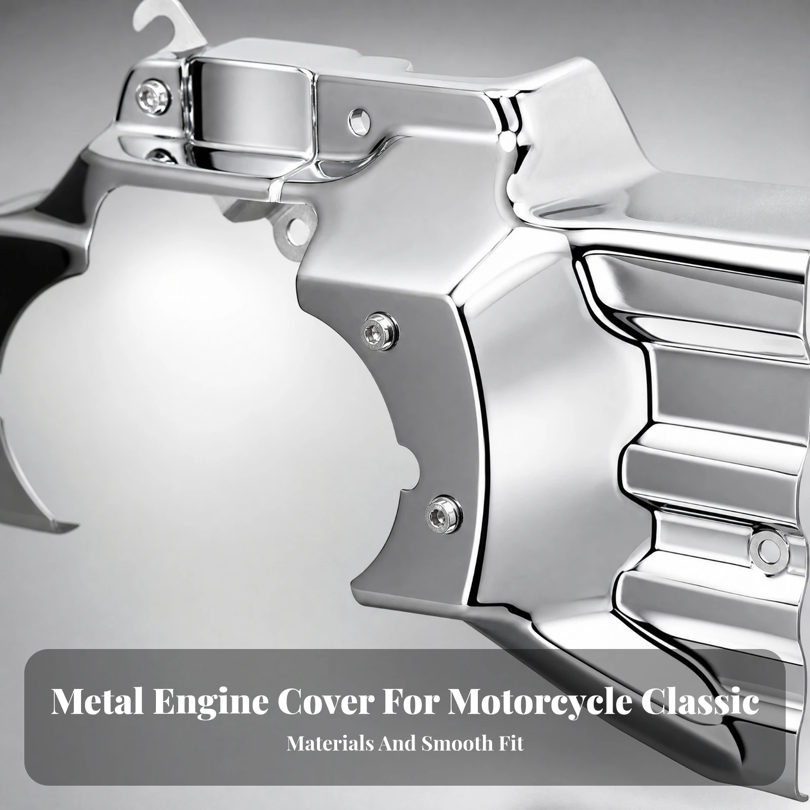 Softail Gearbox Interface Cover Easy to Install Engine Gearbox Interface Cover Custom Sturdy for Garage Upgrades