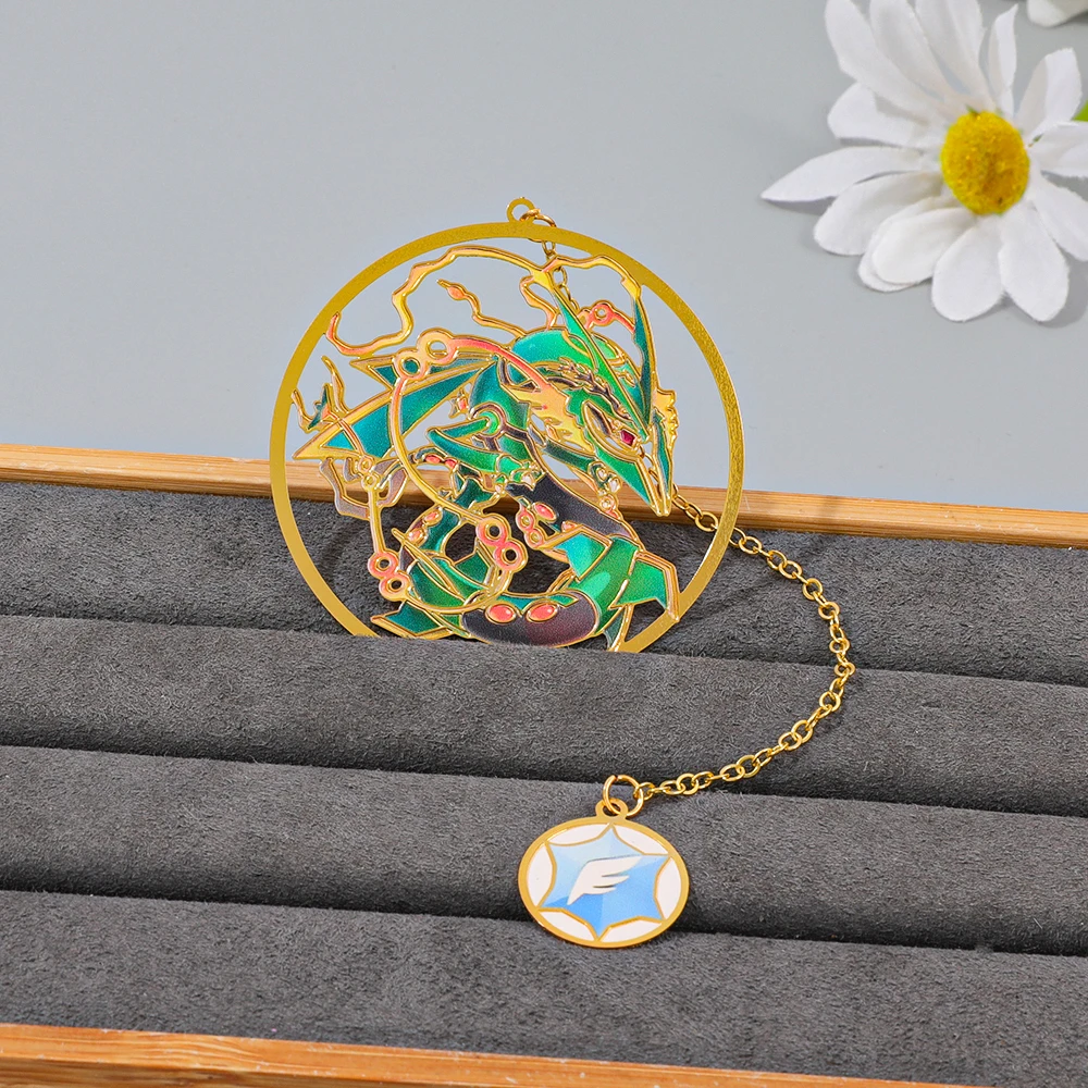 Pokémon Metal Bookmark Anime Fan Reading Accessory Birthday Gift for Family and Friends Beautiful Book Decoration
