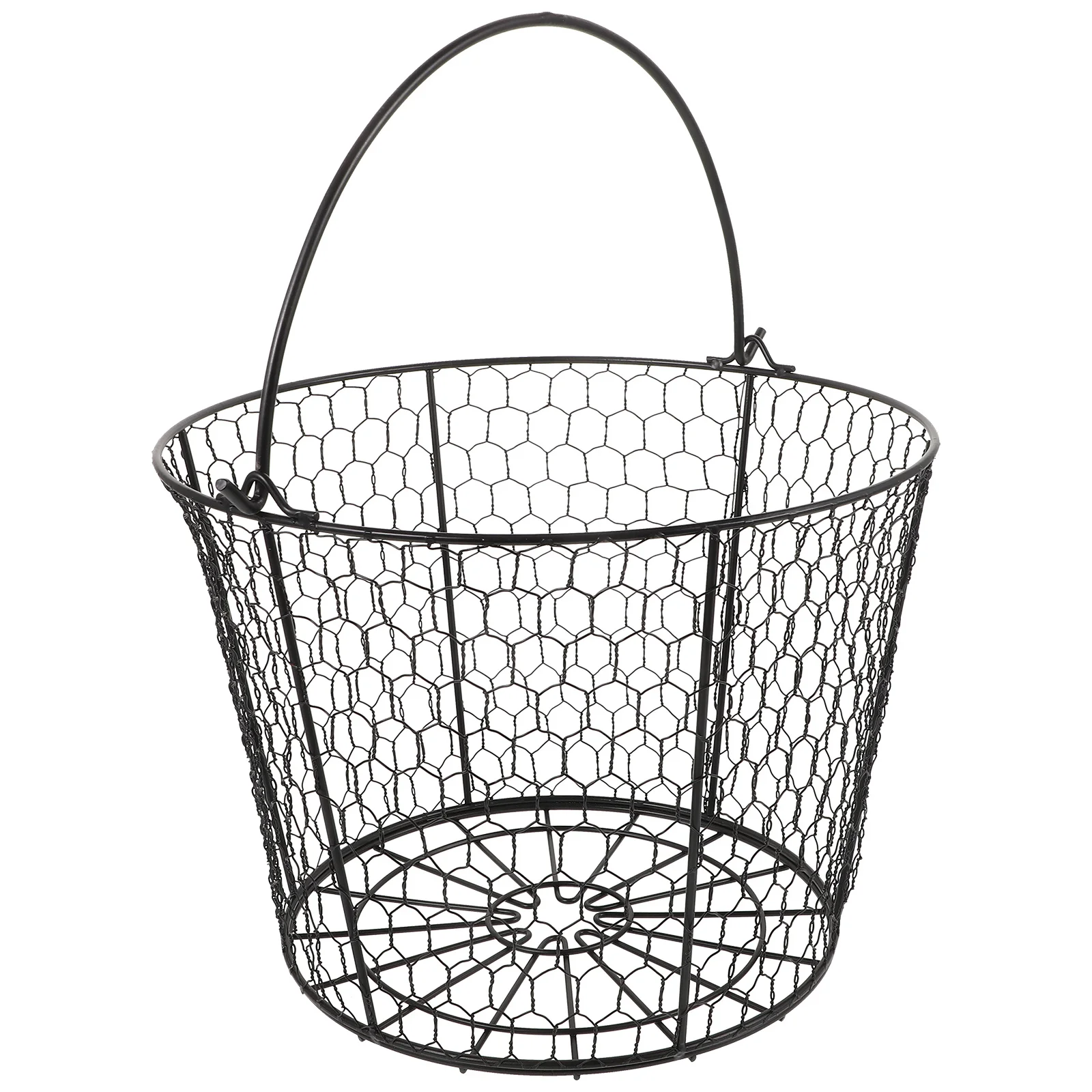 سلة تخزين كرة الجولف من الفولاذ المقاوم للصدأ، حاوية معدنية متينة محمولة لنطاقات القيادة والمدارس والفناء الخلفي