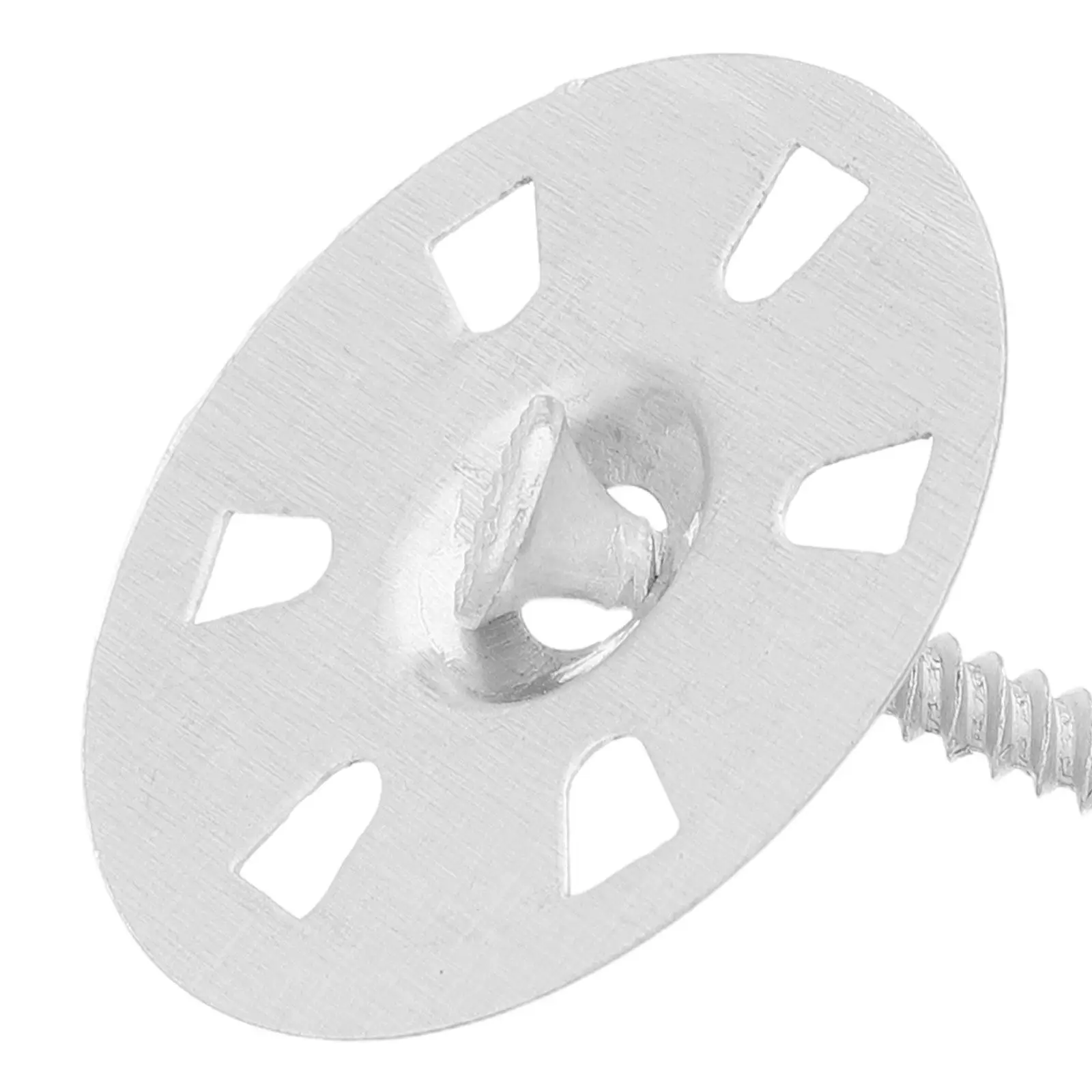 1Set Foam Board Fastener Washers Metal 1.4 Inch Load Spreading Insulation Fixing Washers for Rigid Foam Board Panels Tile Backer