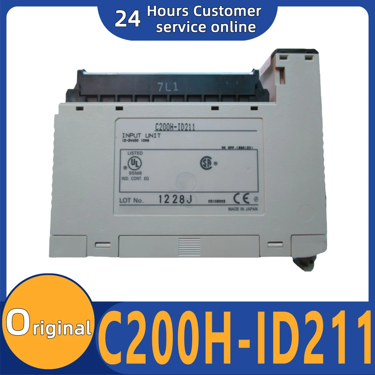 

Brand new original module C200H-ID211