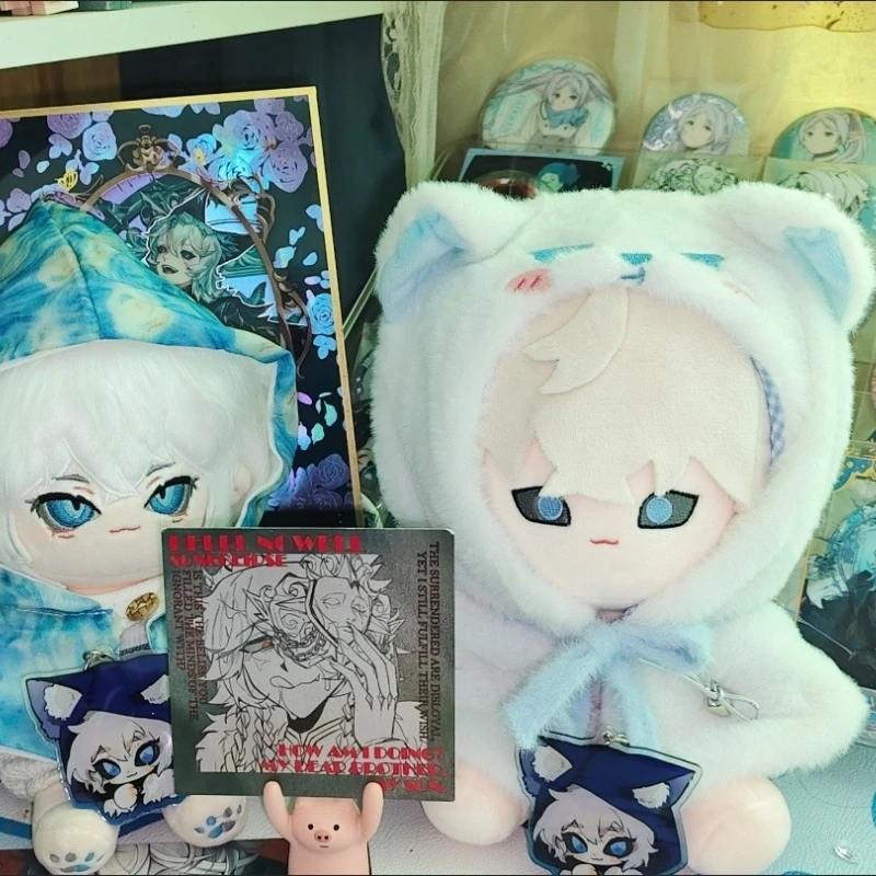 

20cm Game Identity V Ithaqua Kawaii Cosplay Cotton Doll Body Cartoon Anime Sitting-upright Soft Plushies Toy Figures Fans Gifts