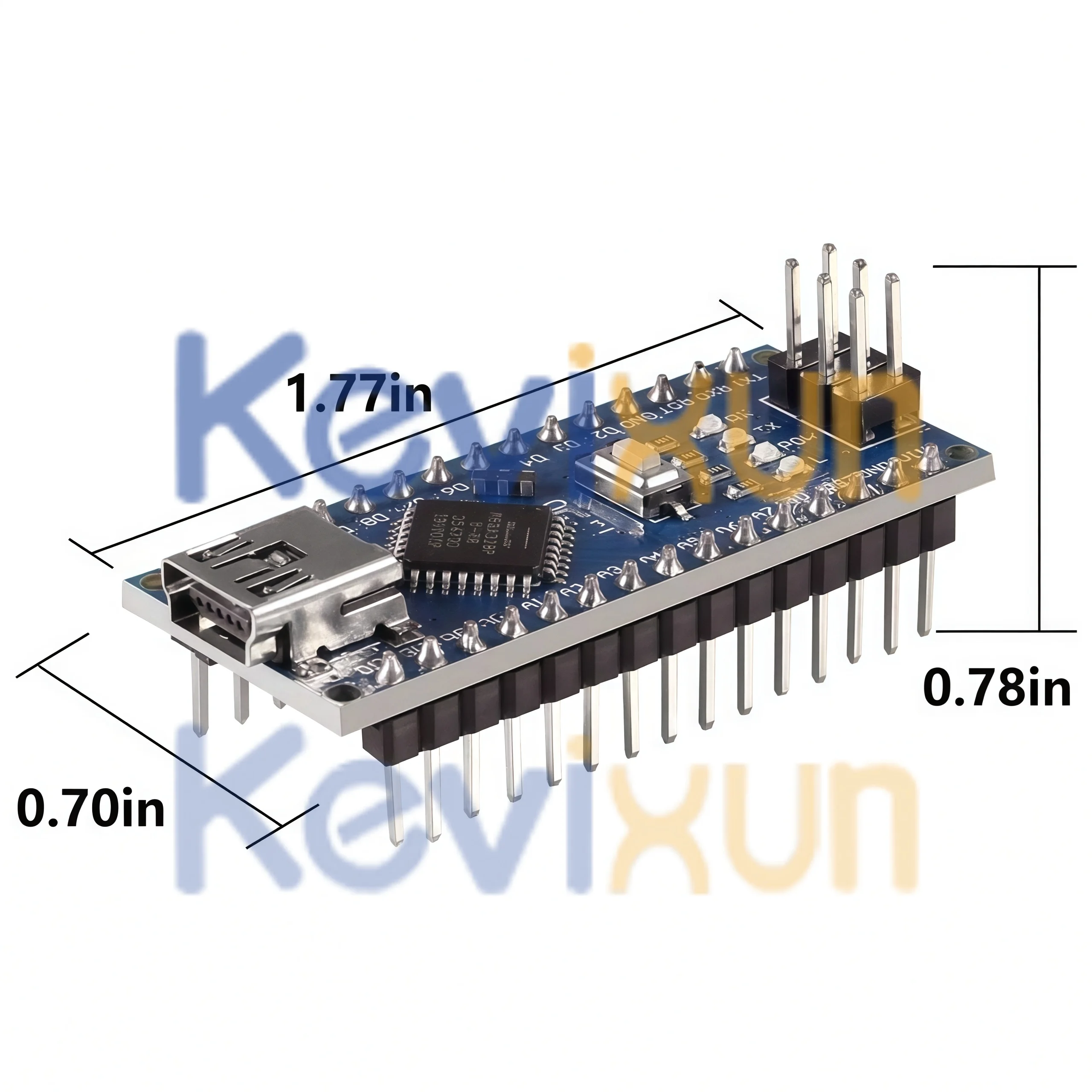 1~10pcs/Mini / Type-C / Micro USB Nano 3.0 bootloader compatible Nano controller for arduino CH340 USB driver 16Mhz ATMEGA328P