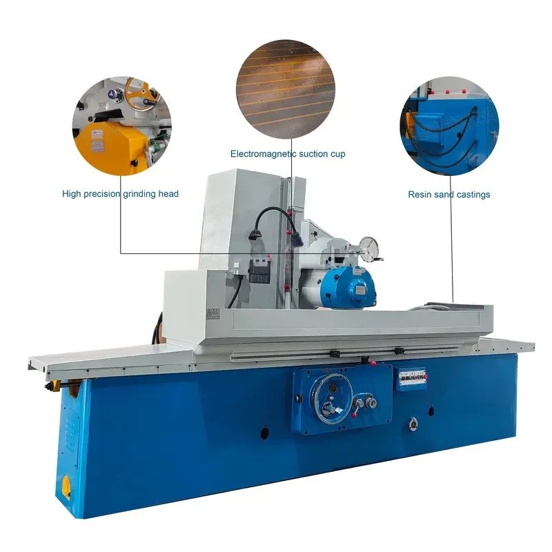 High-accuracy Multifunctional Certification Horizontal Head Metal Surface Grinder Grinding Machine