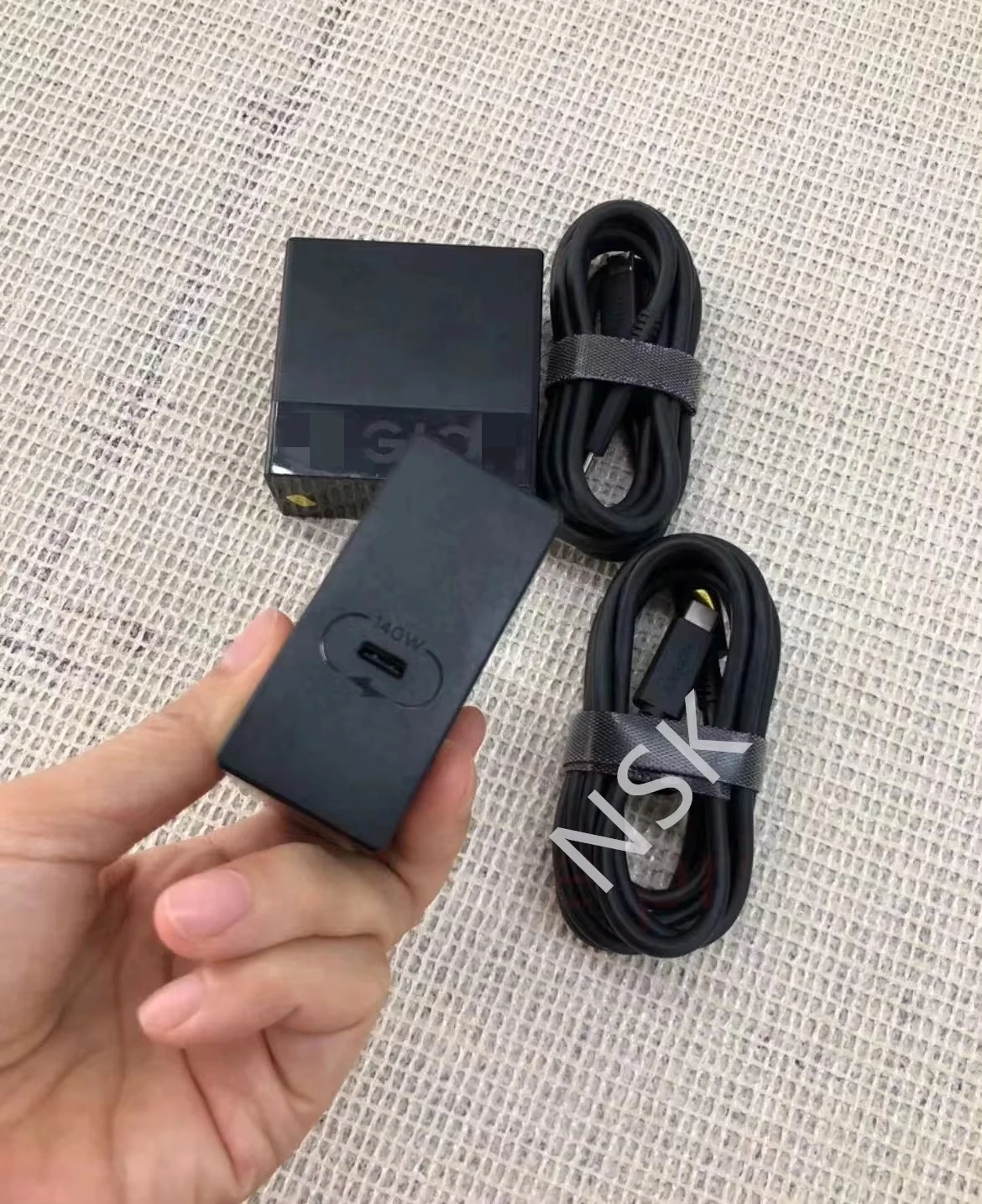 Imagem -03 - Carregador de Carregamento Rápido com Cabo Adaptador Usb-c Gan Original La140 La135 La170 135w 140w 170w C140 pd 31 150 Centímetros