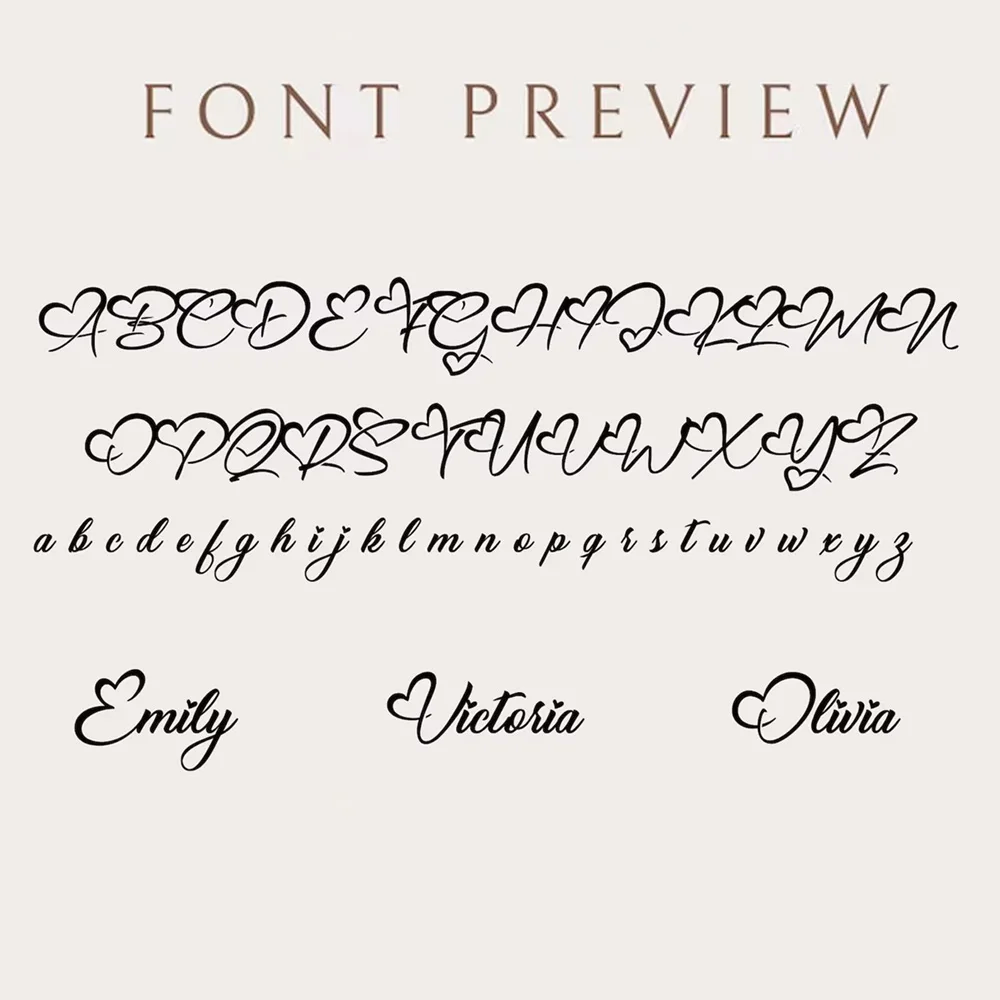 اسم مخصص القلب قلادة للنساء شخصية لذيذ بساطتها مجوهرات في 18 كيلو الذهب تصفيح هدايا أعياد ميلاد للأطفال لها