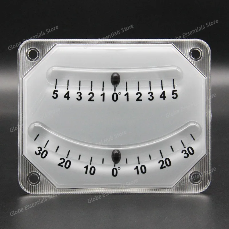 Vehicle-mounted Ship Slope Meter, High-precision Angle and Tilt Measurement Instrument Level, Double-tube Steel Ball Angle Meter