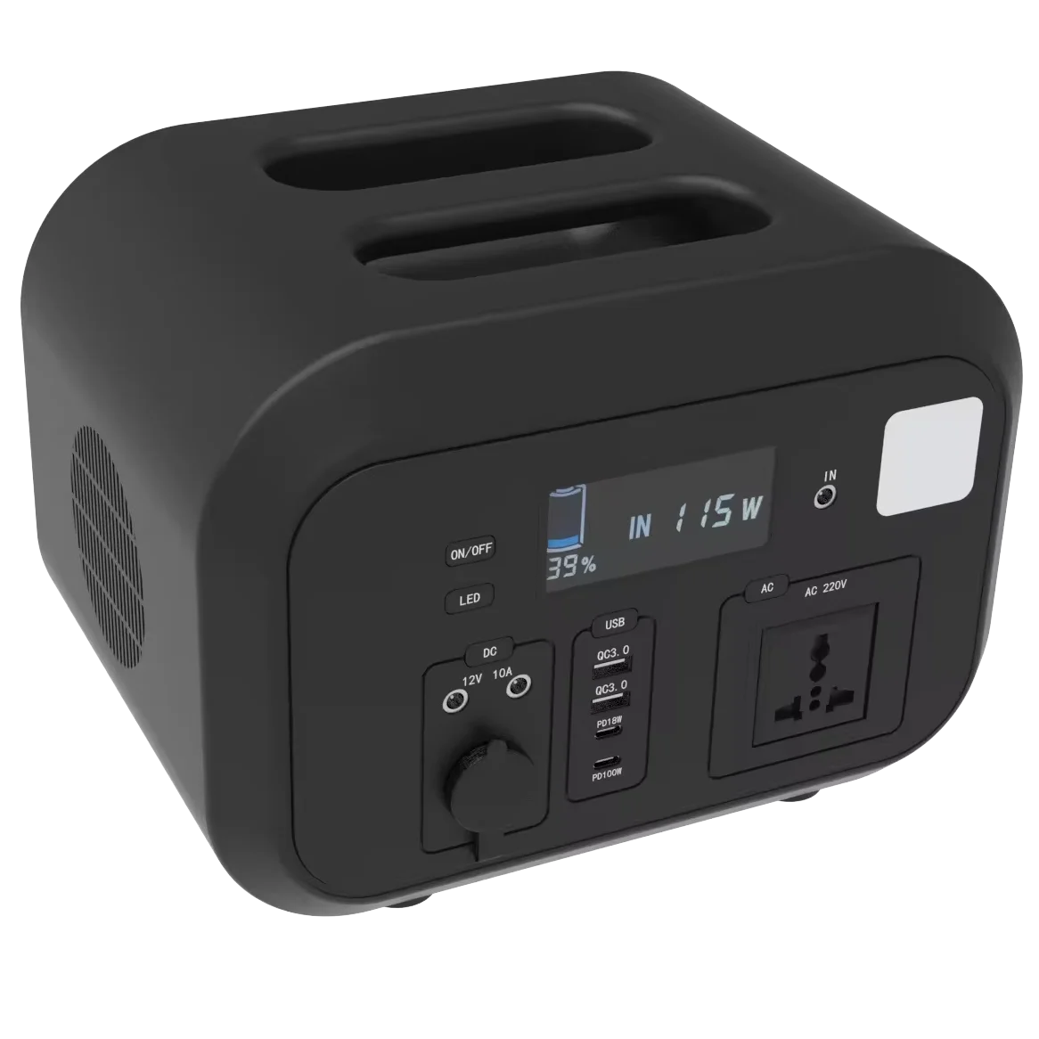 

2026 SELL 600w Solar Power Station Camping Laptop Mobile Phone Charger Portable Solar Generator Power Bank for Home Use Travel L