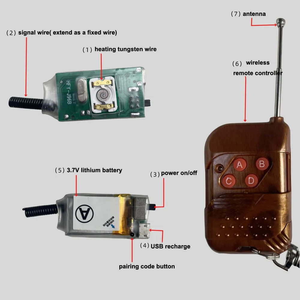 Remote Control Balloons Kit For Exploding Blaster Balloon Machine Balloon Poppers Wedding Birthday Marriage Stage Exploder Kit