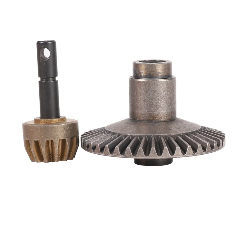 Combo de engranaje principal diferencial de Motor de engranaje de corona de Metal 3X 13T 38T para eje trasero delantero AXIAL SCX10 90021 90022 RC Truck Car-AA02
