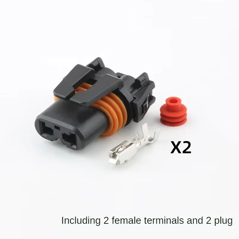 DJ9005-6 double slot ballast power cable harness controller headlight fog lamp HID xenon lampautomotive connector