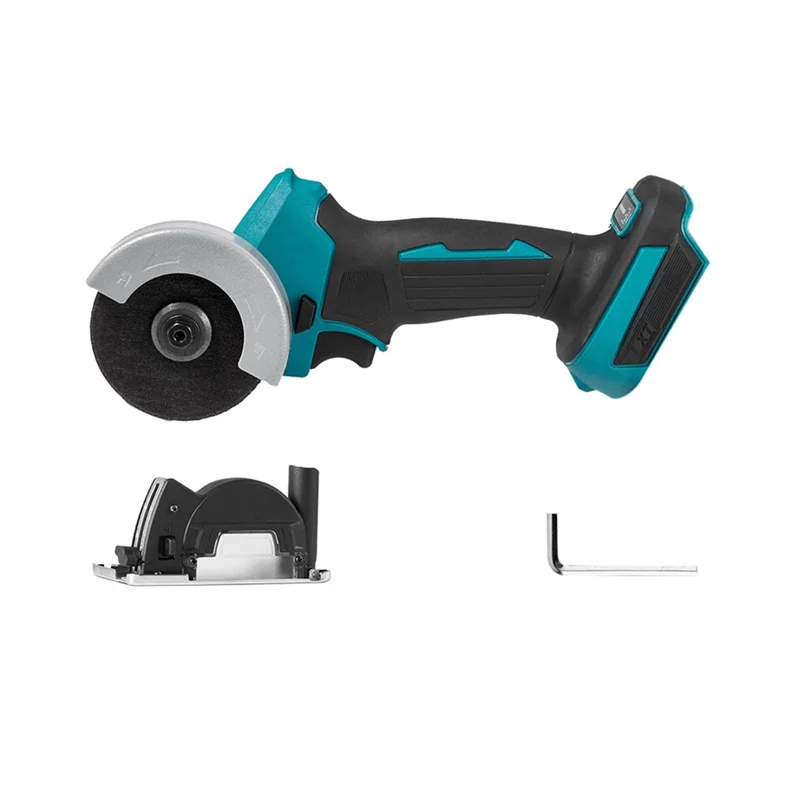 A27F-76MM Borstelloze Draadloze Elektrische Haakse Slijper Slijpen Snijden Polijstmachine Power Tool Voor 18V Batterij