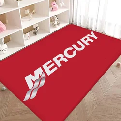 M-Mercury Racing Bathroom Mat Non-Slip Laundry Room Mat Laundry Decor Balcony Child Living Room Toilet Rug