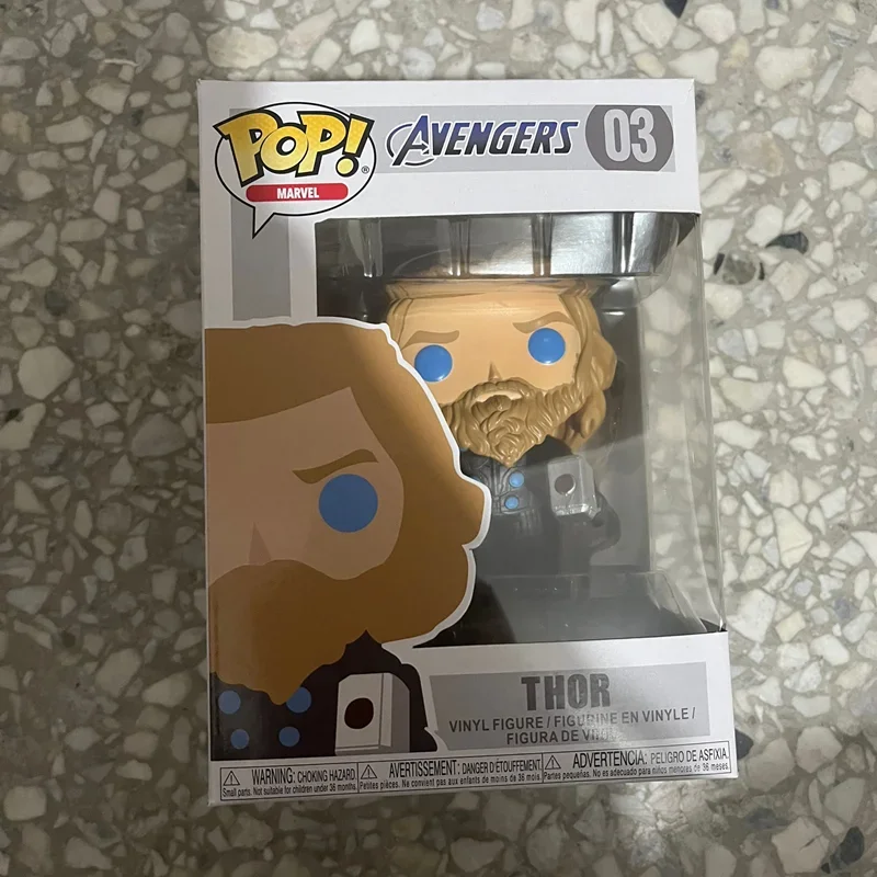 FUNKO POP NEWest Arrival Movies&TV Thor #03 Captain America #41 Iron man #384 Action Figure Model Toys for Kids Birthday Gifts