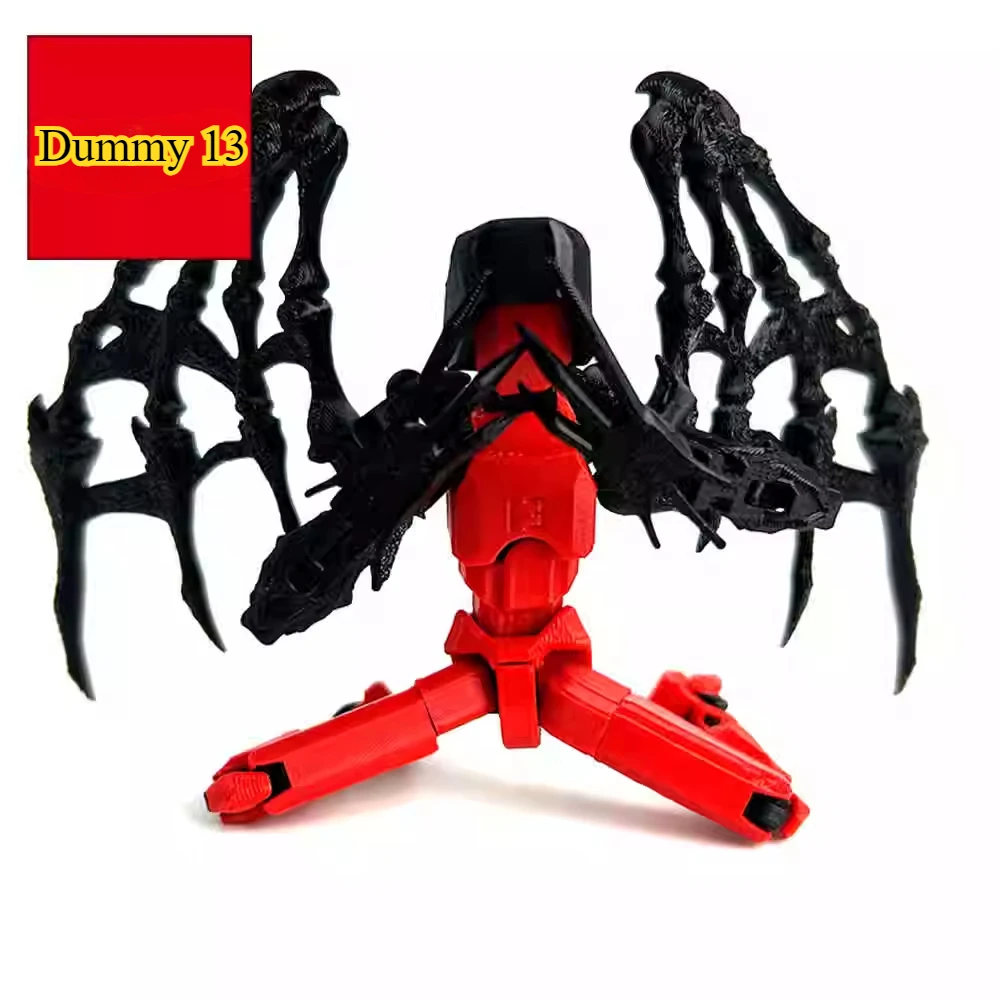 

3D Printed Demon Mannequin Multi-Jointed Movable Robot 2.0 Toys Dummy 13 Figures Toys for Kids & Adults Game Gifts