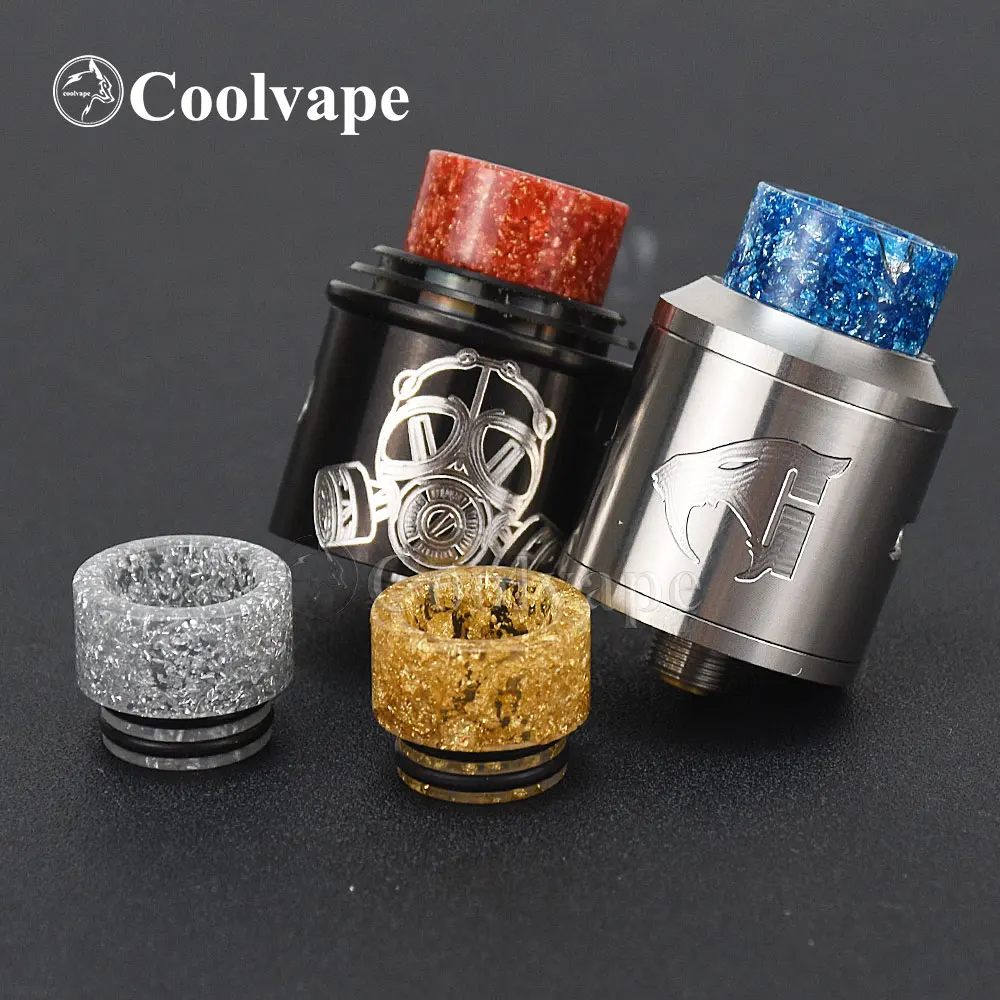 

810 Drip Tip Resin for Coilturd AN RDA, Apocalypse GEN 2 RDA, and qp M25 RTA - High-Quality Replacement Accessory