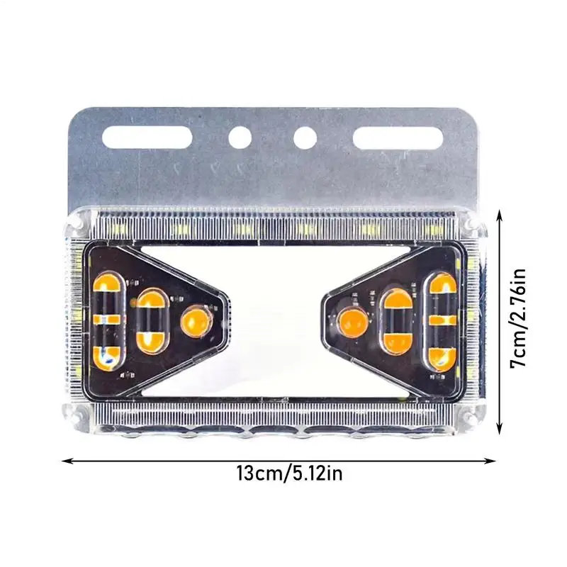 Para caminhão led luzes laterais de reboque alto brilho luzes laterais do caminhão à prova dwaterproof água acessórios do carro suprimentos para carro caminhão reboque