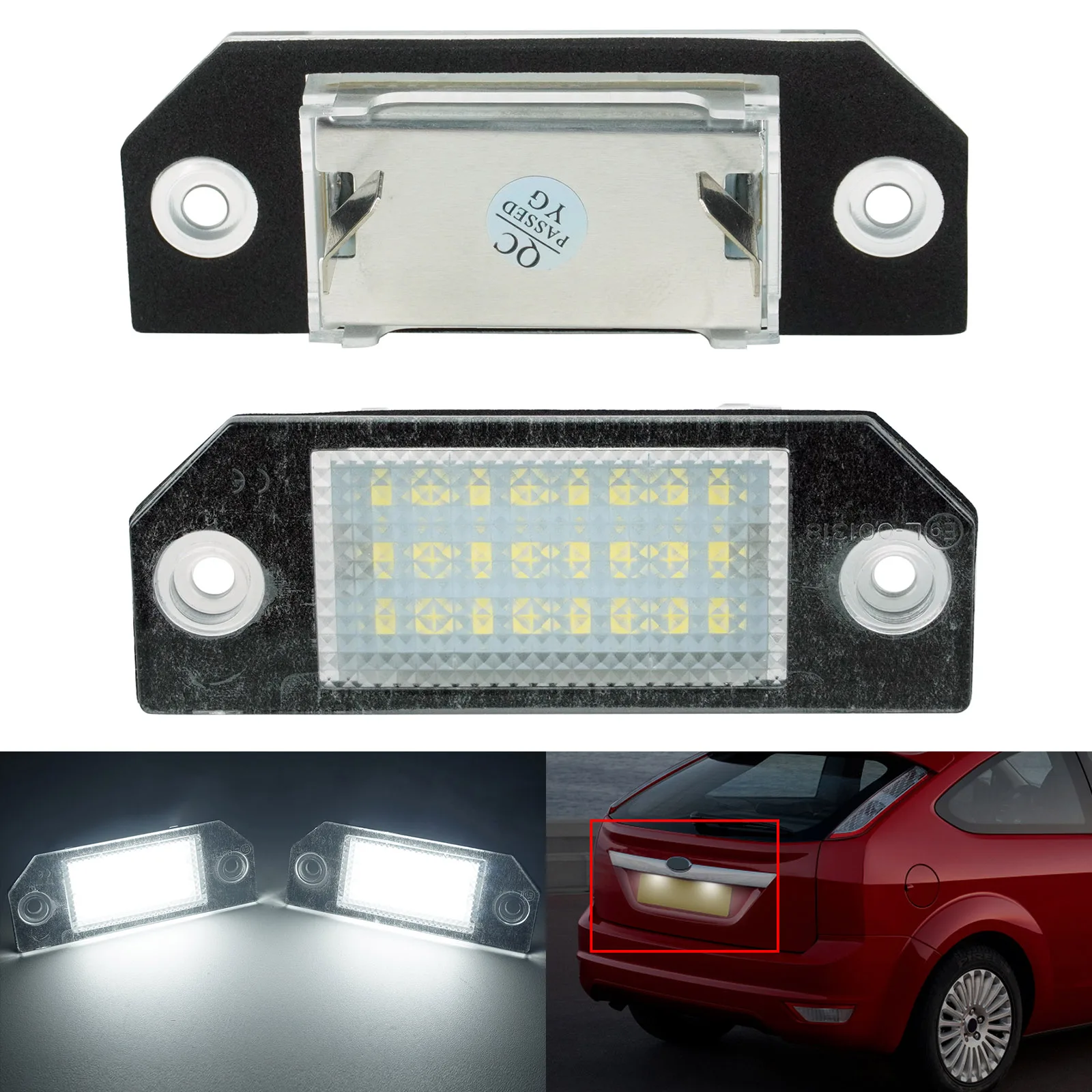 2X Led Licence Numb…