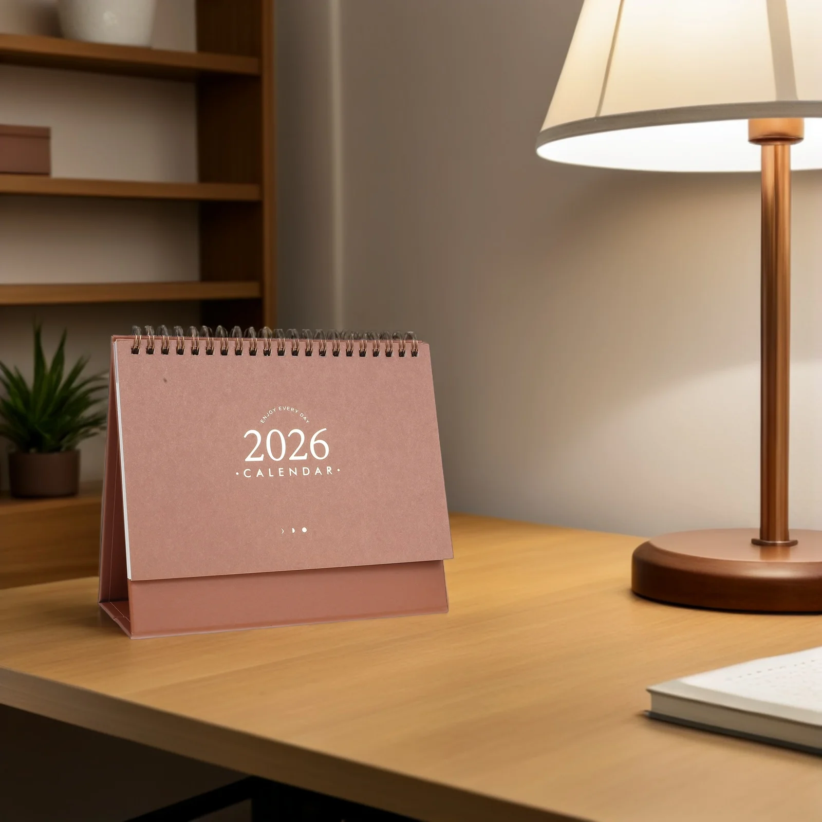 

2 Pcs Desk Calendar for Office Small Calander Calendars Compact Paper