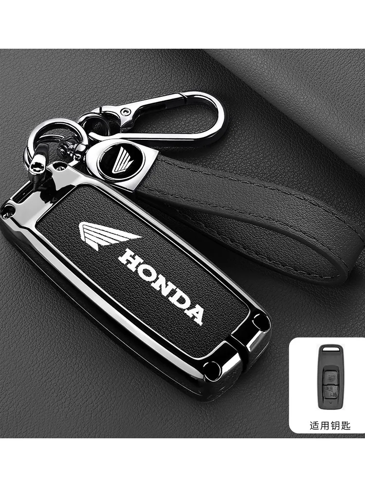 Étui en cuir pour clé de voiture, coque pour Honda Adv 350 PCX 125 PCX160 AV 350 SH350i VISION 110 2021 2022 2023, accessoires de moto