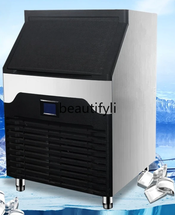 

Ice machine commercial, crescent moon, ice machine milk tea shop bar automatic ice cube machine