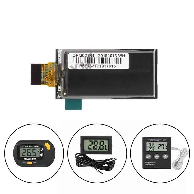 Nuovo display LCD da 2,13 pollici OPM021B1 122x250 per la sostituzione della riparazione del display E-label E-paper