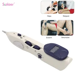 Electric Acupuncture Pen Point Detector Massager Electronic Massage Pain Relief Laser Therapy Acupuncture Meridian Energy Pen