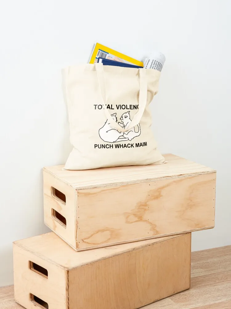 حقيبة حمل من Punch Whack حقيبة حمل صديقة للبيئة للنساء حقائب كبيرة الحجم للمتسوقين للنساء #4