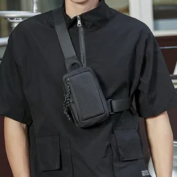 Bolso de pecho para hombre, bandolera de hombro, Oxford, informal, de viaje, para teléfono, a la moda, 2023