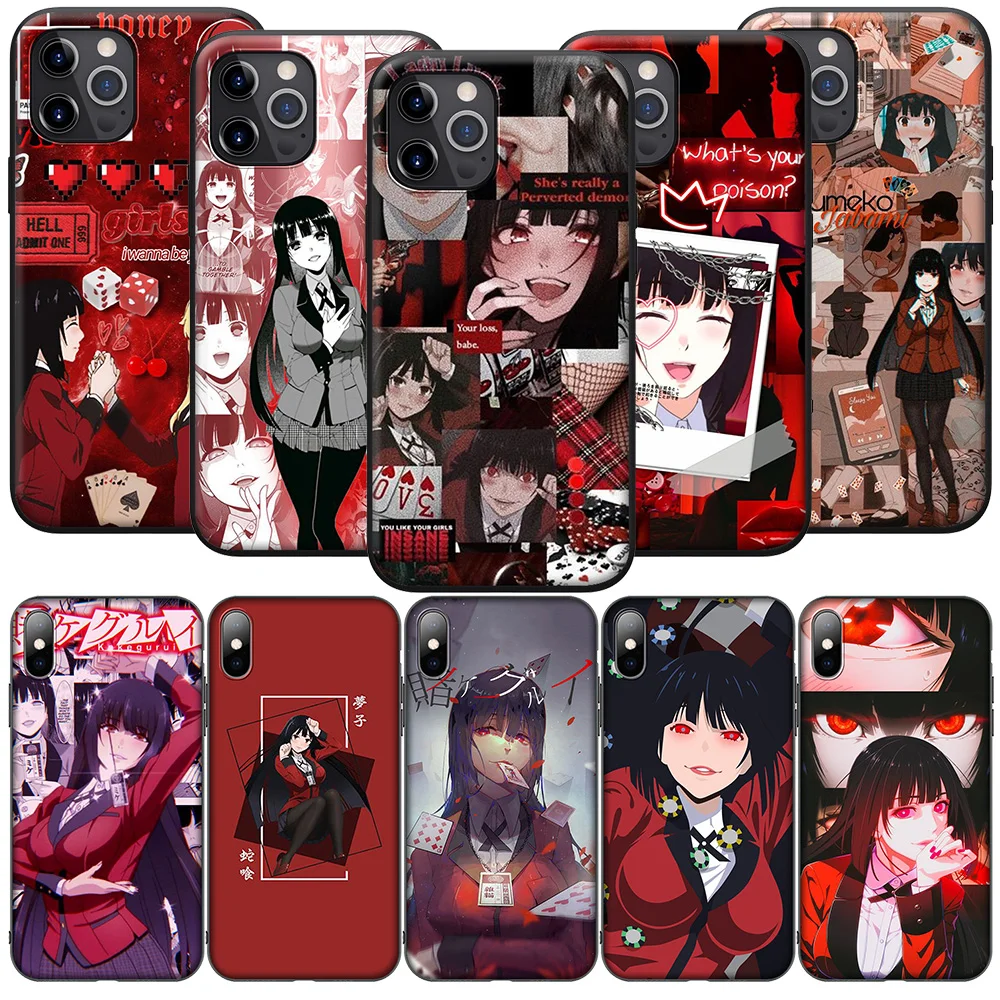 Case for Huawei Nova 5T 4E 3i 3 2 2i Y6 Y6P Y7 Y9 Honor 20 20s 9X 7C Prime Lite 2019 New Cover TW108 Kakegurui Yumeko Anime