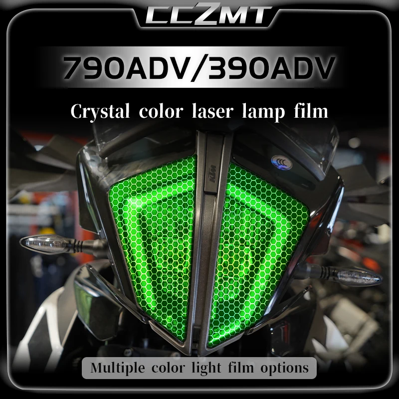 

For KTM 790ADV 390ADV headlight protection film honeycomb laser light film modification accessories