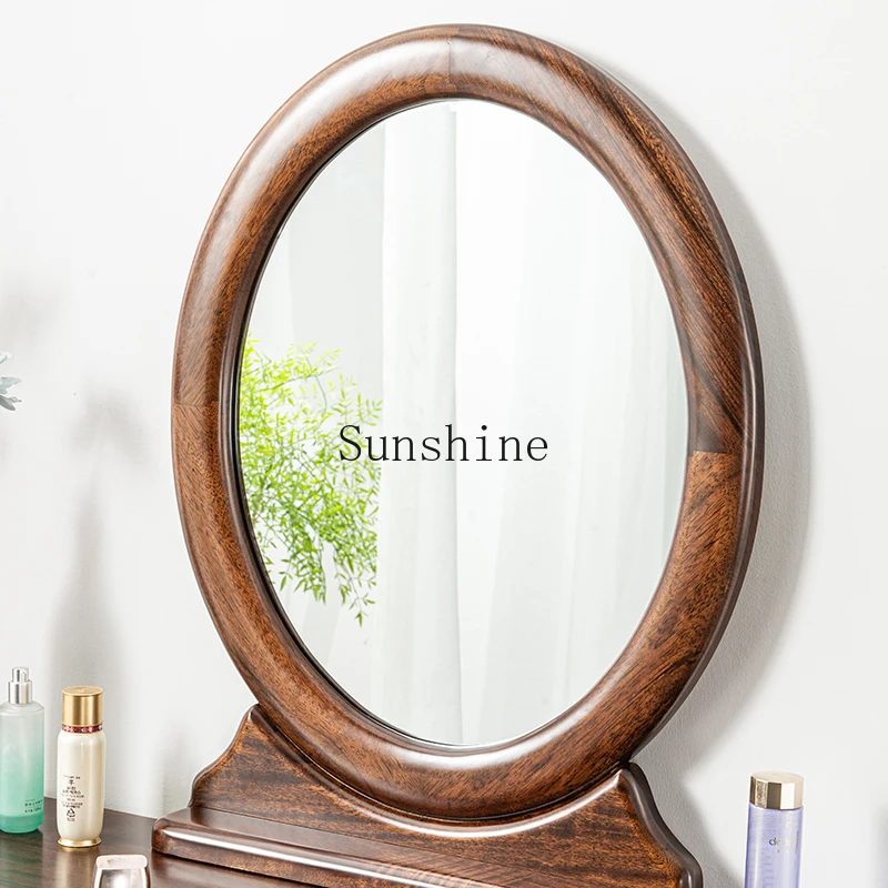 Modern new Chinese furniture telescopic makeup table chair combination