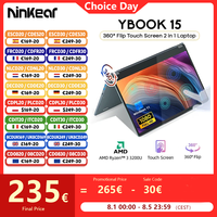 Ninkear YBOOK15 Laptop 2 in 1 360° flip 15.6' FHD IPS Touch Screen Tablet AMD Ryzen™ 3 3200U 16G DDR4+512GB SSD Windows 11 Pro