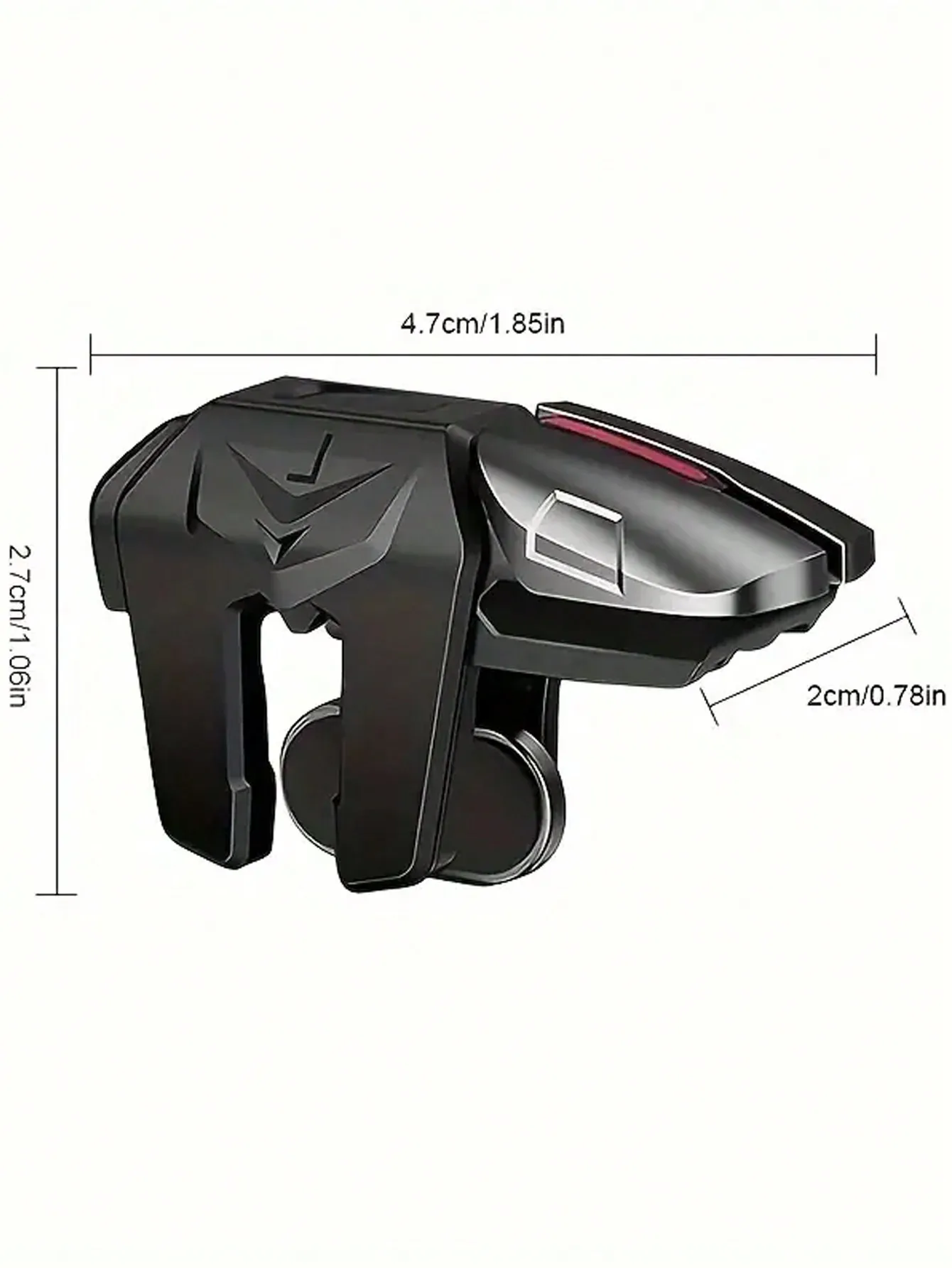 Un controlador de juego móvil multifuncional plegable 4 en 1 y un par de disparadores de controlador de juego móvil inteligentes: mejore usted