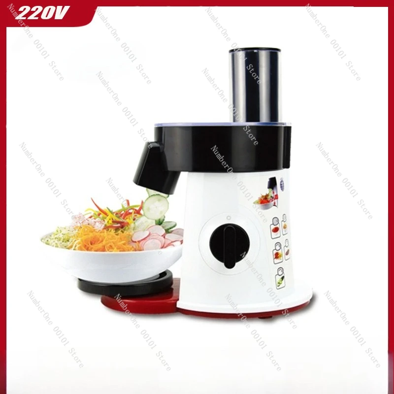 

Multifunctional automatic salad machine, cheese and vegetable slicing and shredding machine 5