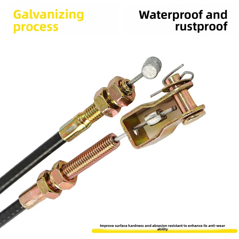 Universal three-wheeler gear shift cable, suitable for Jinpeng and Zongshen high-low speed shift cables. image 2