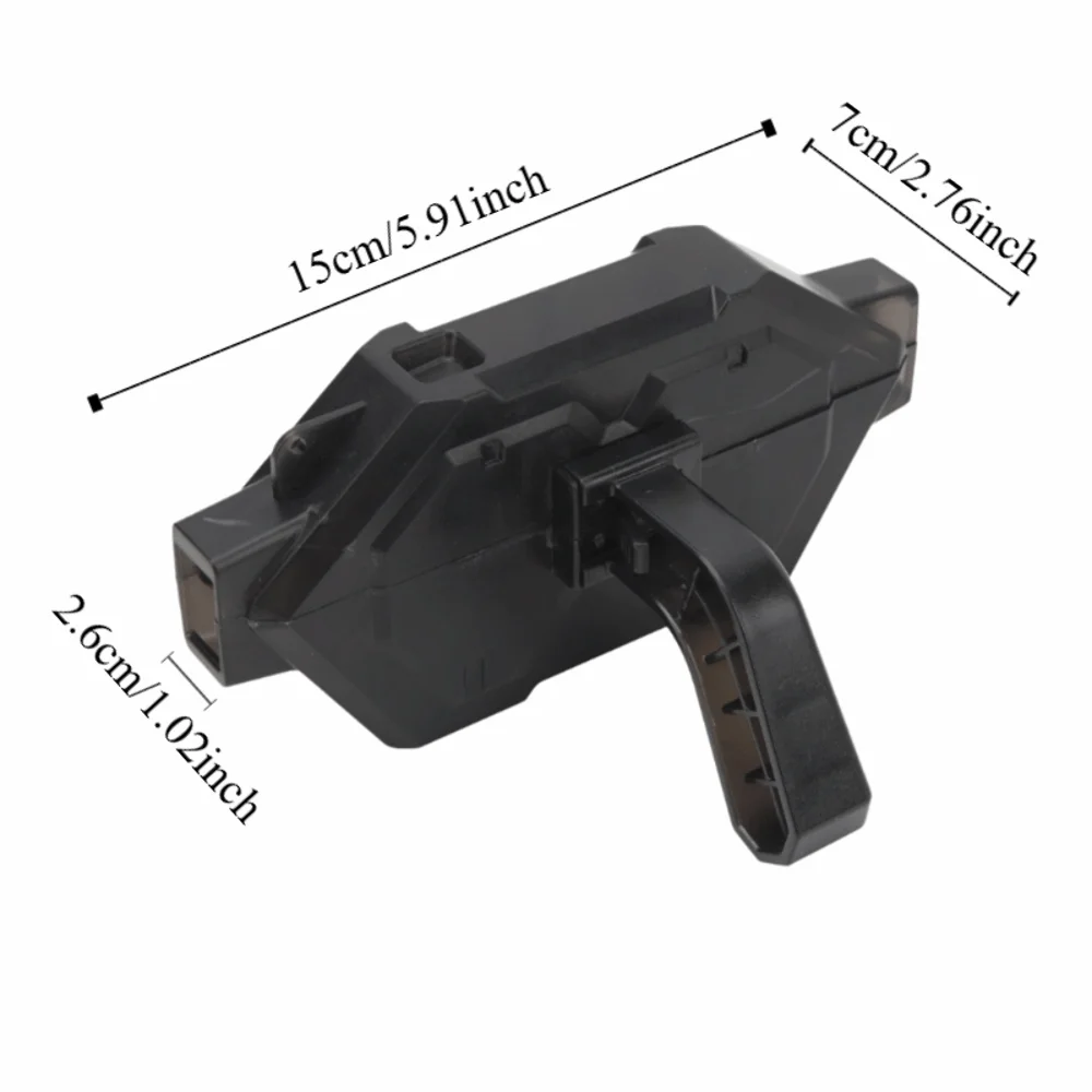 Limpia cadenas de bicicleta ABS – Herramienta negra para taller - imagen 2
